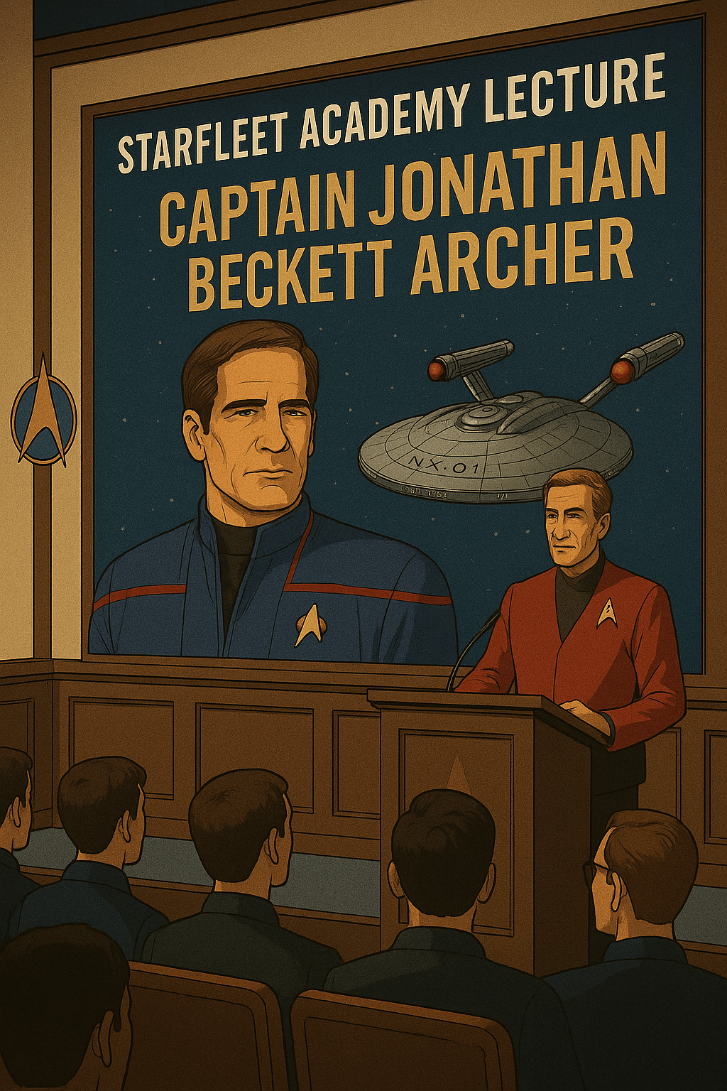 A Starfleet Academy Lecture-Captain Jonathan Beckett Archer - Mahannah's Sci-fi Universe