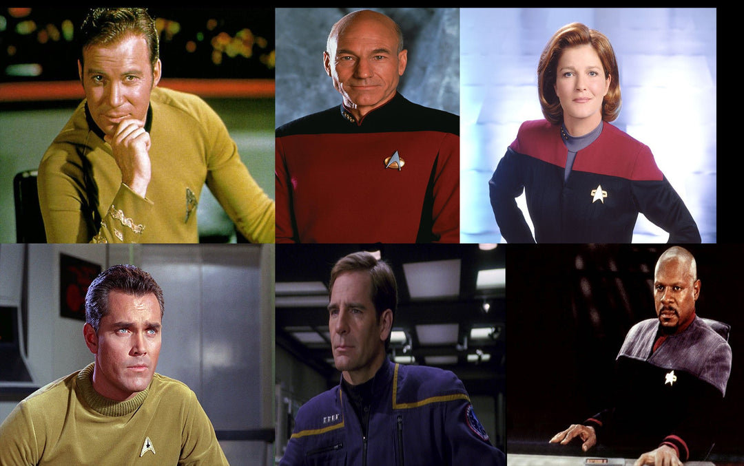Highlights of the first 6 Captains of Star Trek (Pre-Discovery & the Reboots) - Mahannah's Sci-fi Universe
