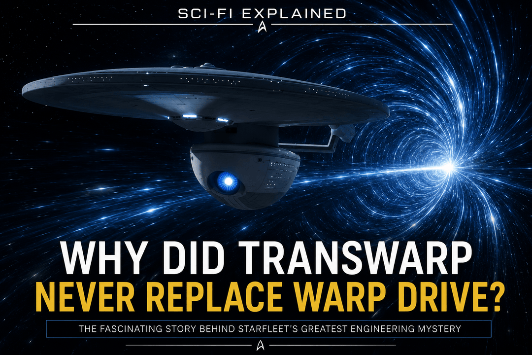 Sci-Fi Explained Why Did Transwarp Never Replace Warp Drive? - Mahannah's Sci-fi Universe