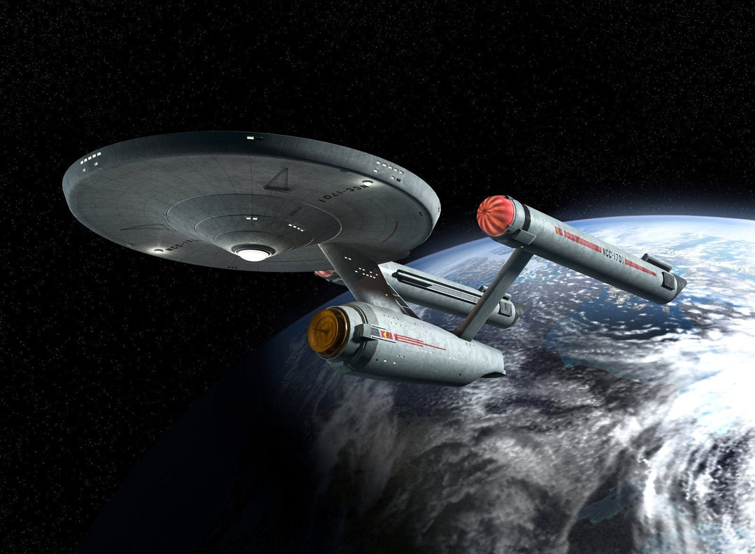 Star Trek Ship Bio-The Original NCC-1701 USS Enterprise - Mahannah's Sci-fi Universe