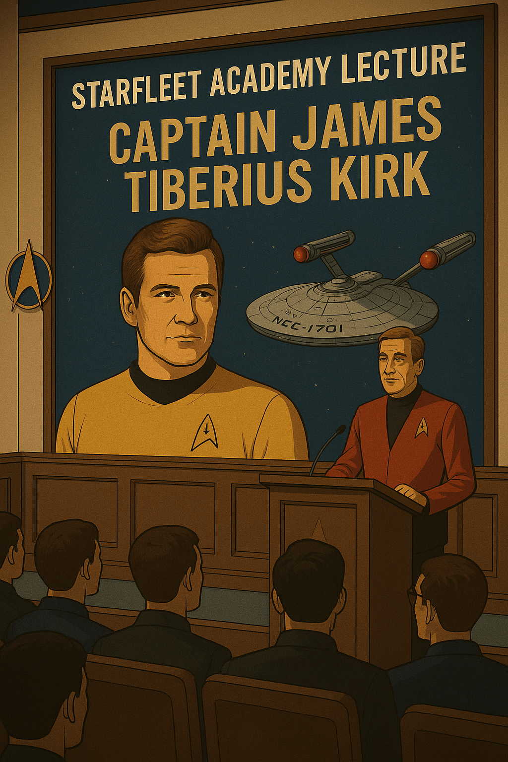 Starfleet Academy Historical Lecture Series  The Journey of a Captain in Starfleet: James Tiberius Kirk - Mahannah's Sci-fi Universe