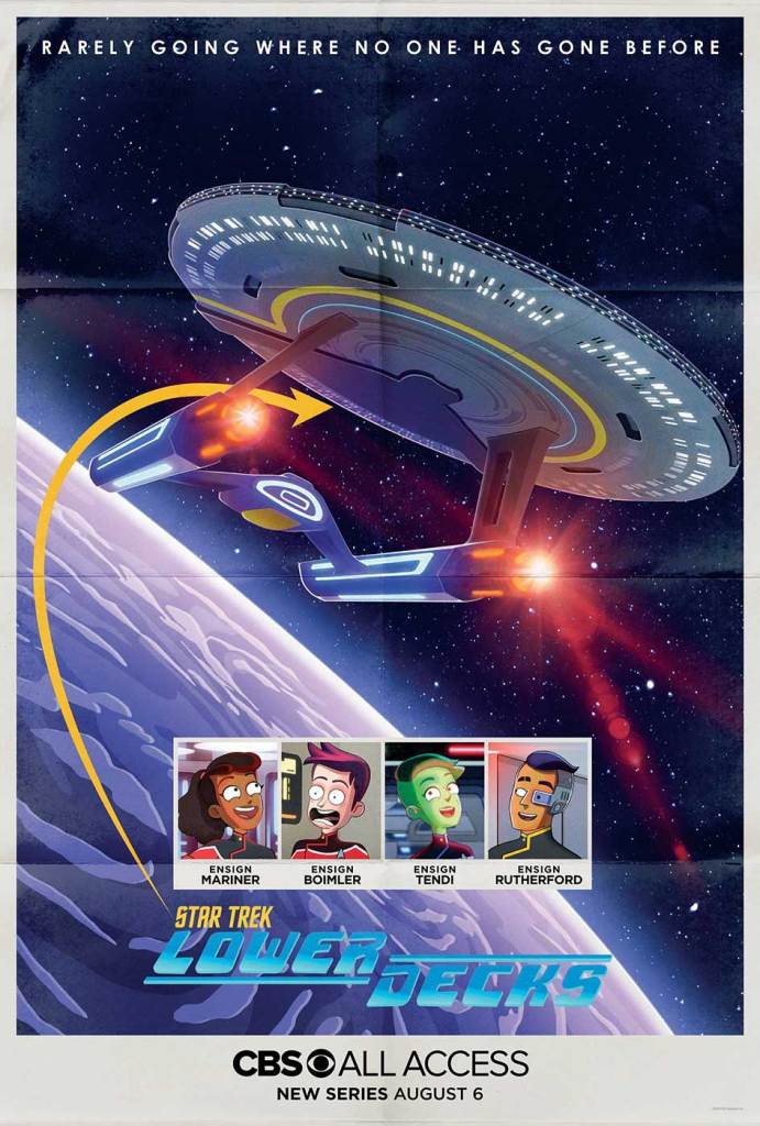 What We Know About The New Star Trek Lower Decks Animated Show - Mahannah's Sci-fi Universe