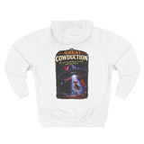 The Great Cowduction™ 3-Panel Fleece Hoodie | Cosmic Curiosities™ Archive – Case File 001