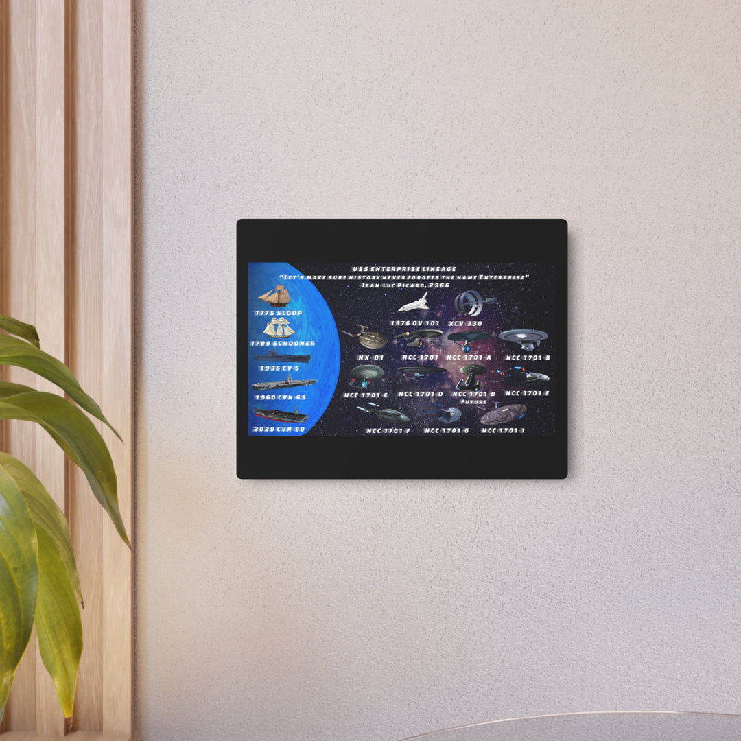 Star Trek Metal Wall Art Sign