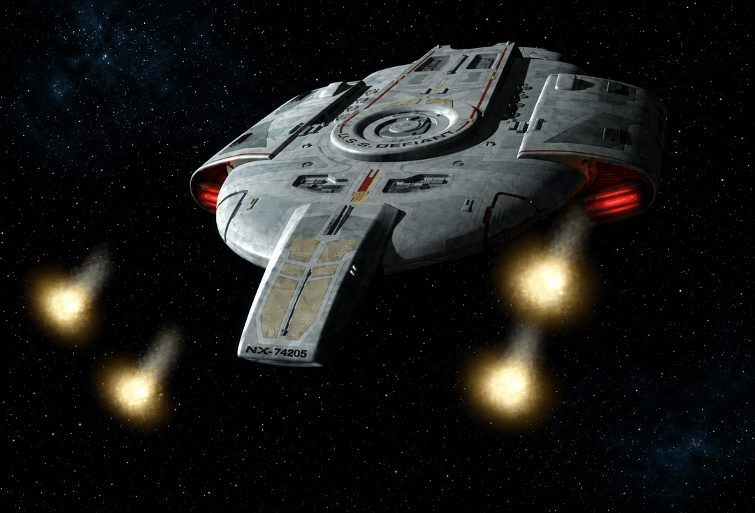 1:420 AMT USS Defiant LED Lighting, Weapons &amp; Sound Kit - Mahannah&