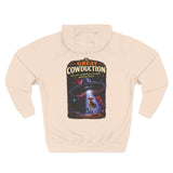 The Great Cowduction™ 3-Panel Fleece Hoodie | Cosmic Curiosities™ Archive – Case File 001
