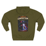 The Great Cowduction™ 3-Panel Fleece Hoodie | Cosmic Curiosities™ Archive – Case File 001