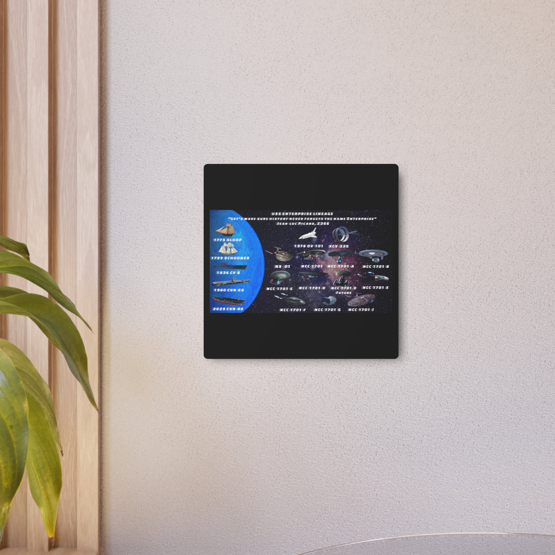 Star Trek Metal Wall Art Sign