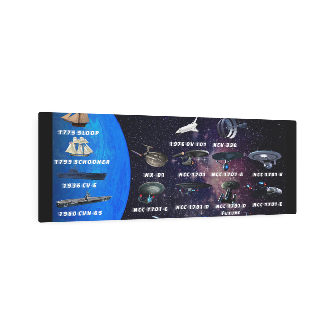 Star Trek Metal Wall Art Sign