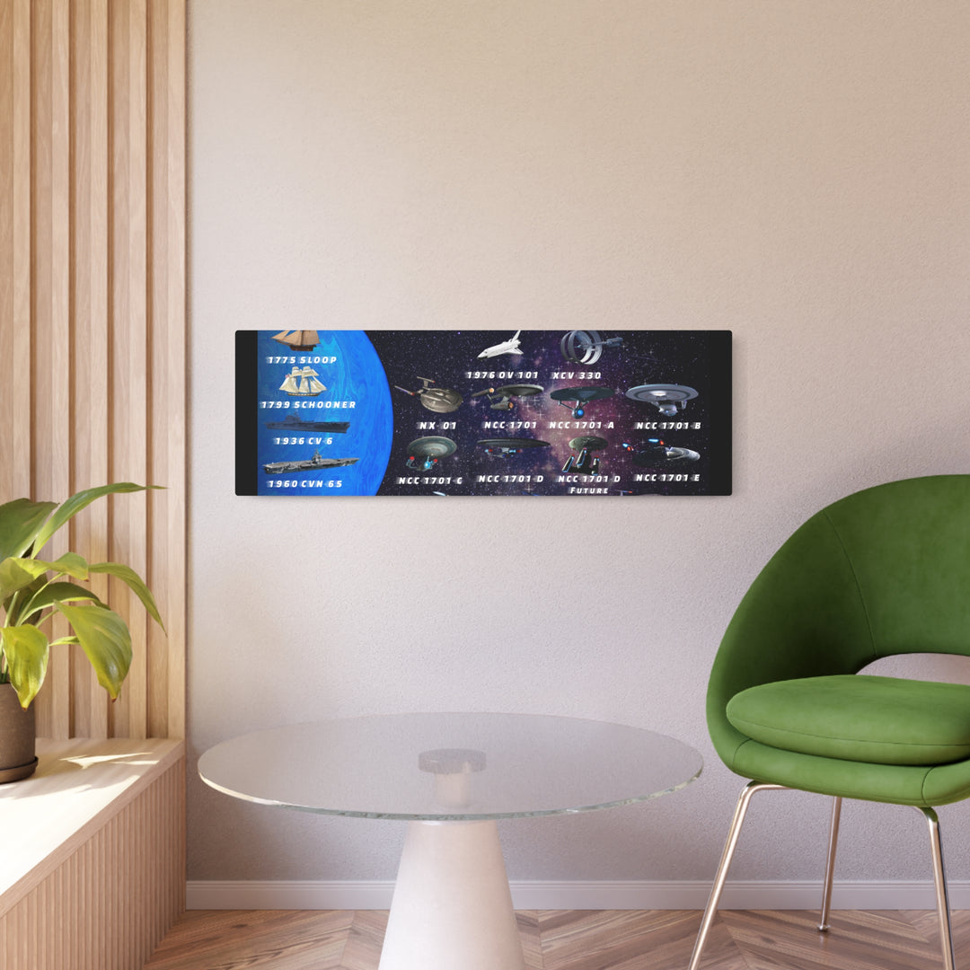 Star Trek Metal Wall Art Sign