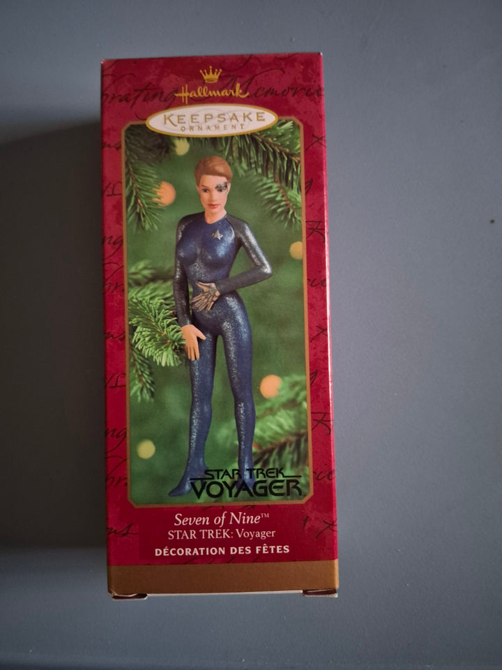 2000 Hallmark Keepsake Star Trek Voyager Seven of Nine ornament box front