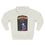 The Great Cowduction™ 3-Panel Fleece Hoodie | Cosmic Curiosities™ Archive – Case File 001