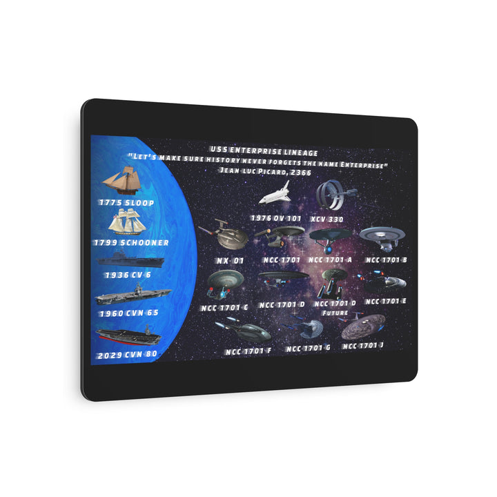 Star Trek Metal Wall Art Sign