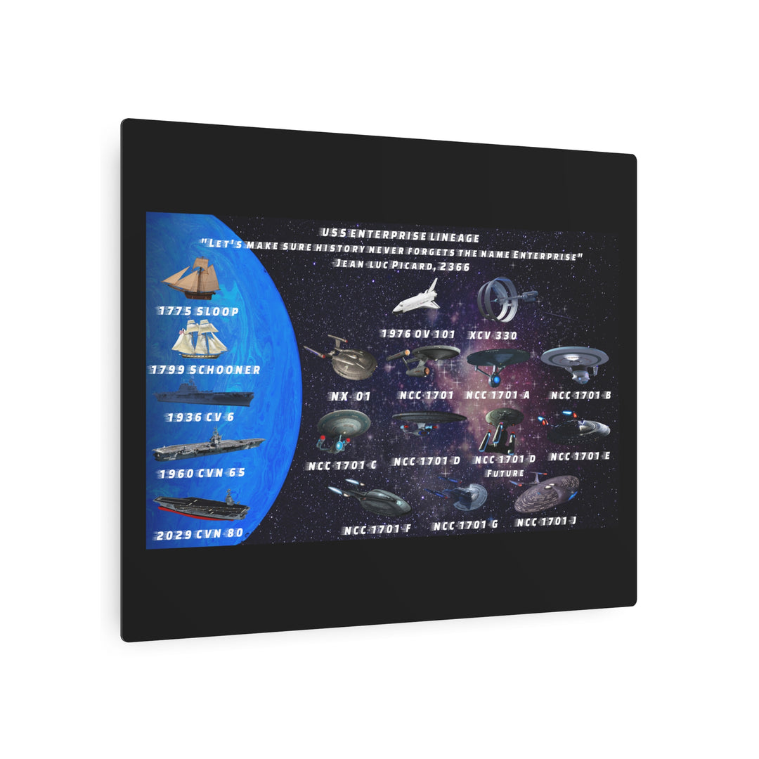 Star Trek Metal Wall Art Sign