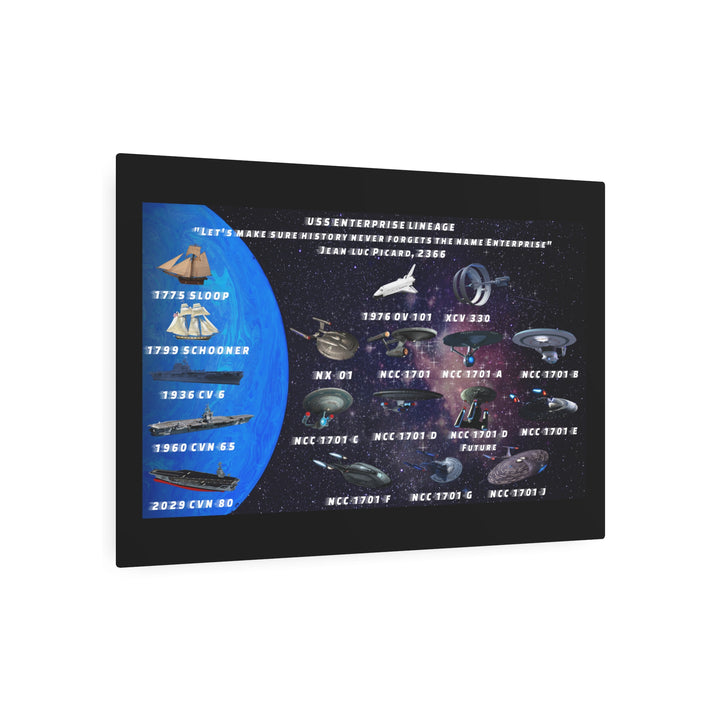 Star Trek Metal Wall Art Sign