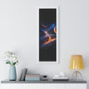 Space Shuttle Blast Off To Strange New Worlds Framed Vertical Poster - Mahannah's Sci - fi Universe