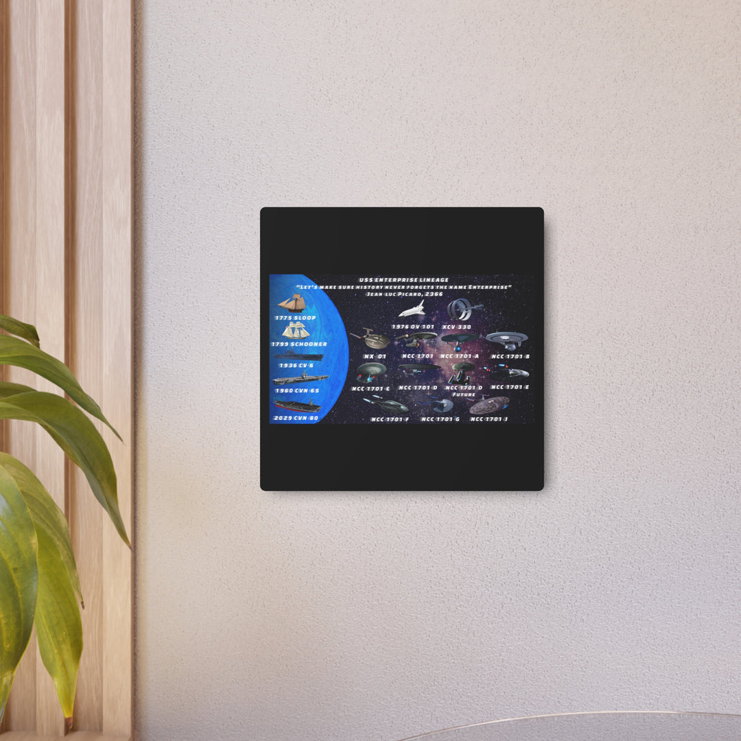 Star Trek Metal Wall Art Sign