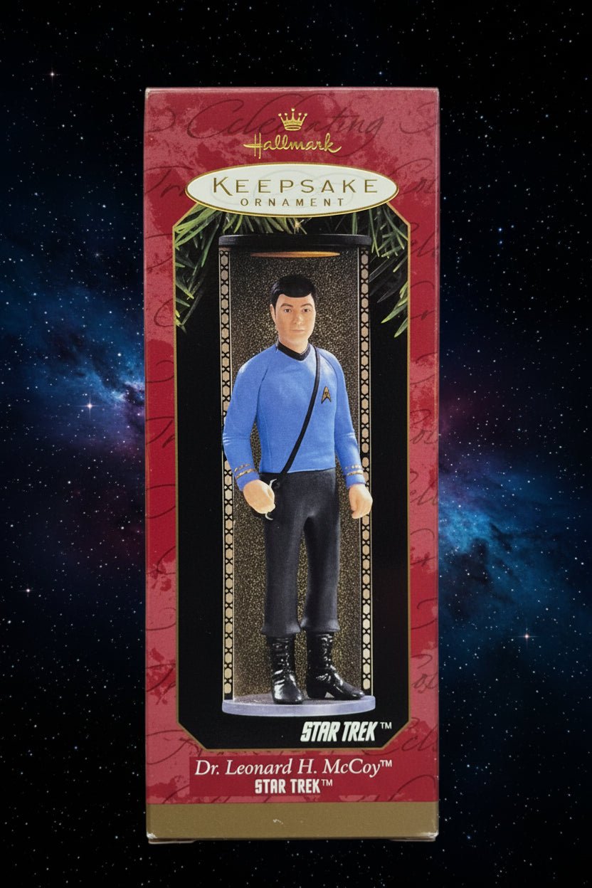 Hallmark Keepsake Dr. Leonard H. "Bones" McCoy Ornament – Star Trek (1997) - Mahannah's Sci - fi Universe