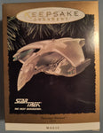 Hallmark Star Trek TNG Romulan Warbird Ornament 1995 - Mahannah's Sci - fi Universe