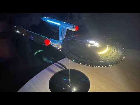 1:1000 Scale Strange New Worlds USS Enterprise LED Fan Blade &amp; Lighting Control Kit