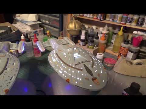 Star Trek USS Voyager 1:1000 Model Lighting Kit – TenaControls VYGR-1K