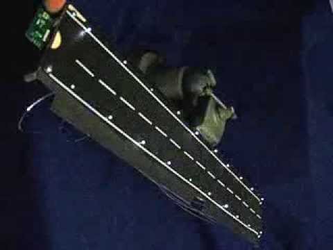 Runway Lighting Kit for Model Dioramas, Hangars &amp; Carrier Decks | Realistic LED Sequencing Effects
