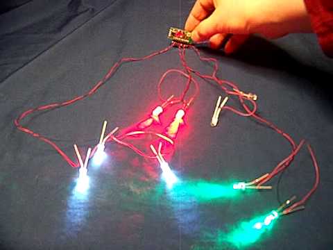 Universal Fighter Engine Effects LED Lighting Kit – Adjustable Flicker, Strobes &amp; Cockpit Lights