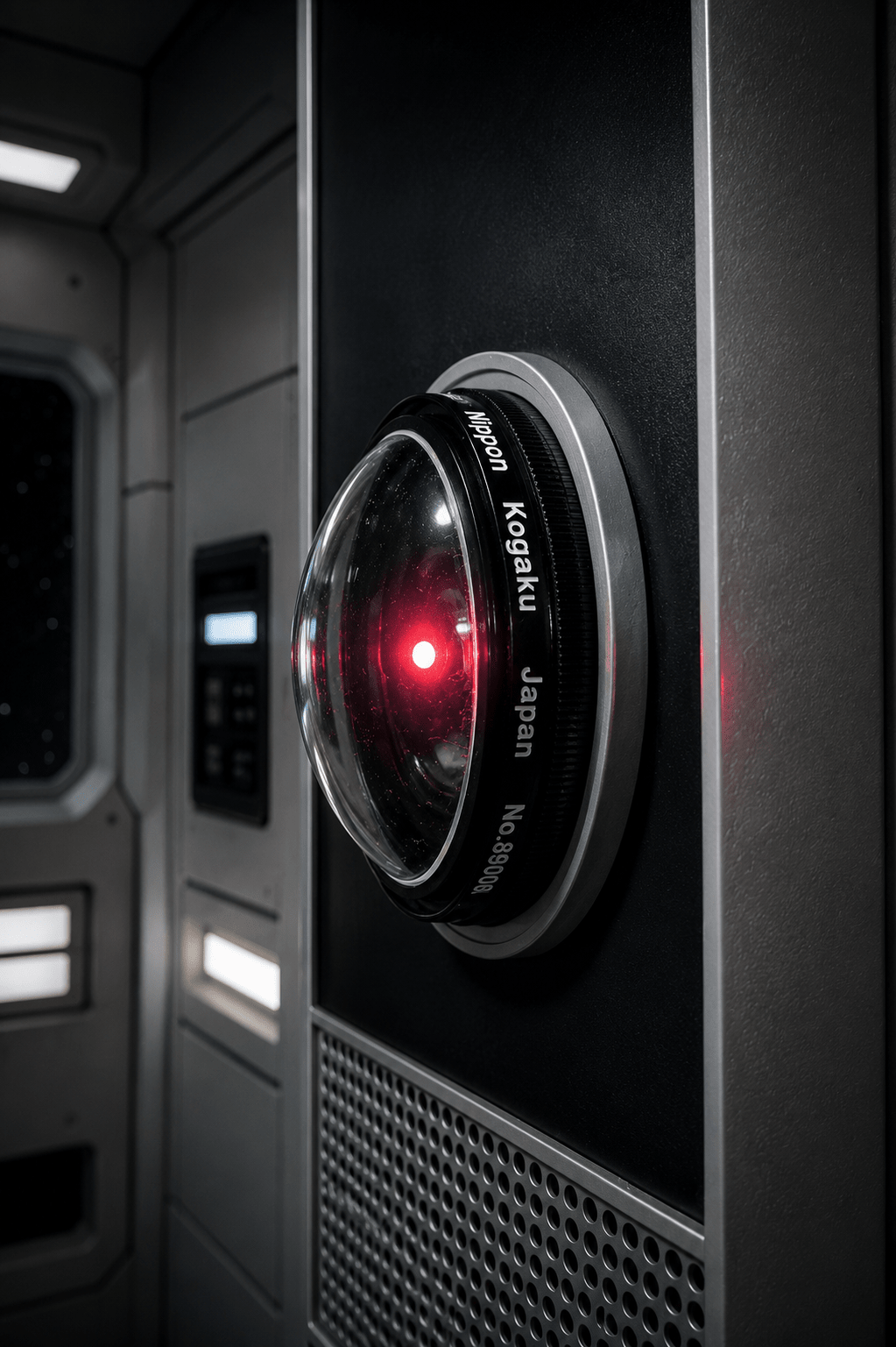 Professionally Built &amp; Lit HAL 9000 Model – Mobius 2001: A Space Odyssey Display Replica - Mahannah&