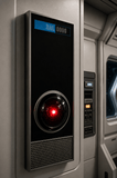 Professionally Built & Lit HAL 9000 Model – Mobius 2001: A Space Odyssey Display Replica - Mahannah's Sci - fi Universe
