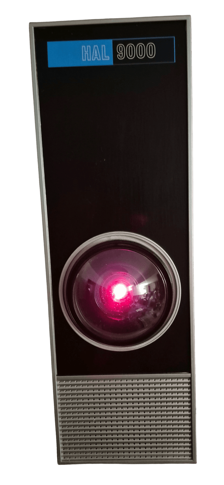 Professionally Built &amp; Lit HAL 9000 Model – Mobius 2001: A Space Odyssey Display Replica - Mahannah&