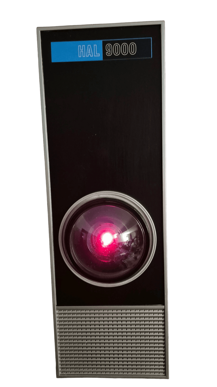 Professionally Built &amp; Lit HAL 9000 Model – Mobius 2001: A Space Odyssey Display Replica - Mahannah&