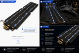 Runway Lighting Kit for Model Dioramas, Hangars & Carrier Decks | Realistic LED Sequencing Effects - Mahannah's Sci - fi Universe