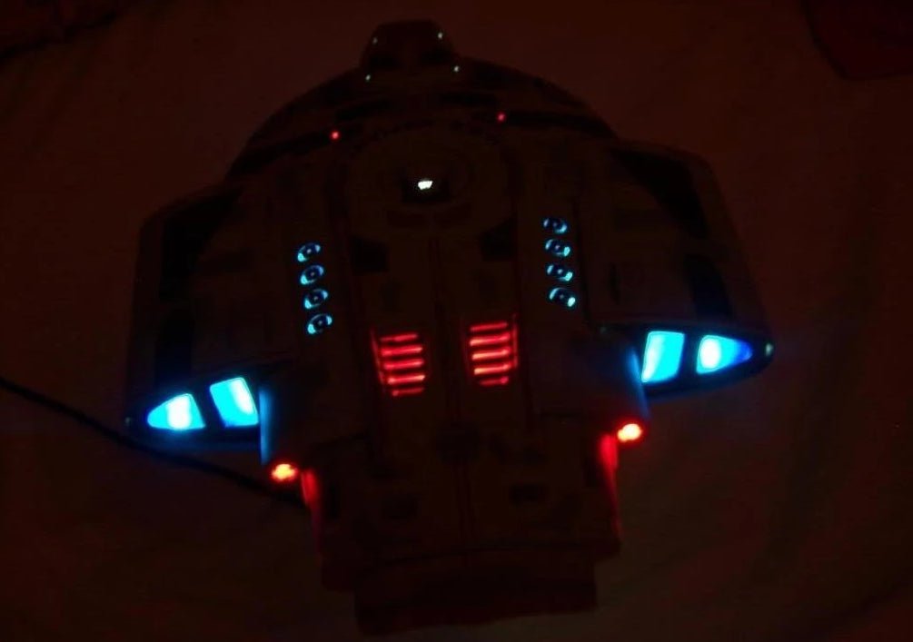 Star Trek Defiant Show Quality LED/Sound System For The 1:420 Scale Defiant Made By AMT - Mahannah&