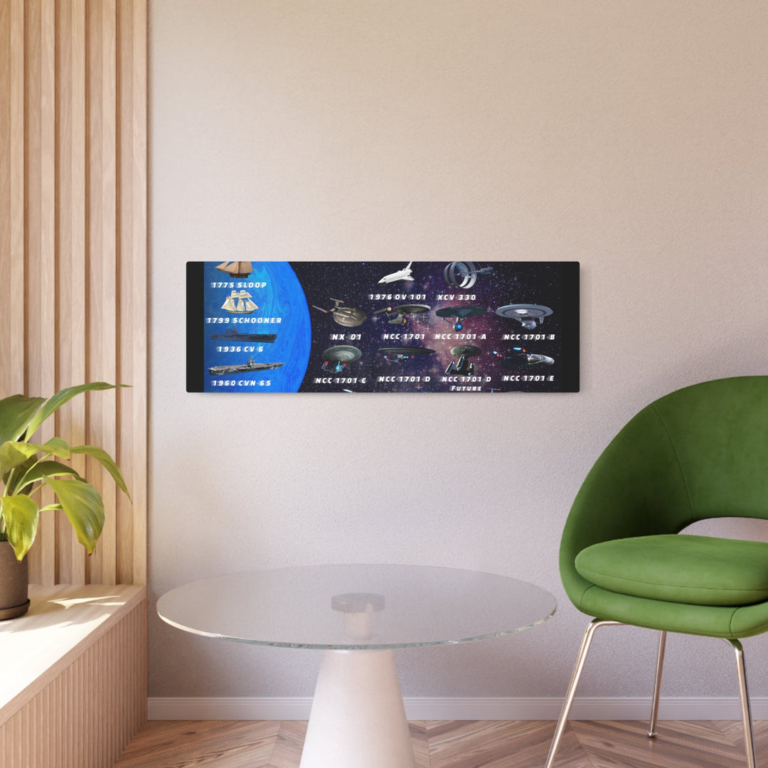 Star Trek Metal Wall Art Sign - Mahannah&