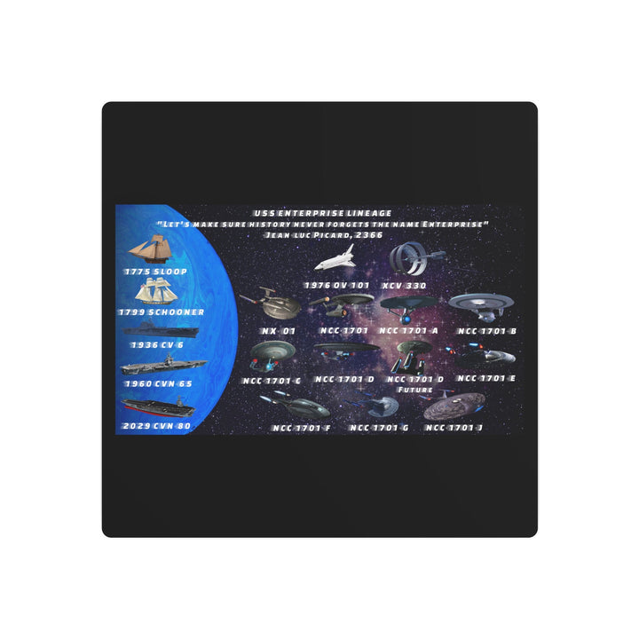 Star Trek Metal Wall Art Sign - Mahannah&