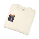 The Great Cowduction™ 2 Sided Heavyweight Garment-Dyed T-Shirt Cosmic Curiosities Archive – Case File 001 - Mahannah's Sci-fi Universe