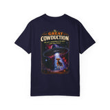 The Great Cowduction™ 2 Sided Heavyweight Garment-Dyed T-Shirt Cosmic Curiosities Archive – Case File 001 - Mahannah's Sci-fi Universe