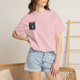 The Great Cowduction™ 2 Sided Heavyweight Garment-Dyed T-Shirt Cosmic Curiosities Archive – Case File 001 - Mahannah's Sci-fi Universe