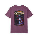 The Great Cowduction™ 2 Sided Heavyweight Garment-Dyed T-Shirt Cosmic Curiosities Archive – Case File 001 - Mahannah's Sci-fi Universe