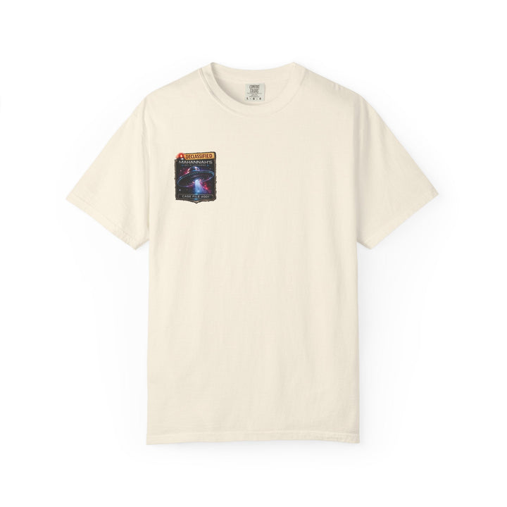 The Great Cowduction™ 2 Sided Heavyweight Garment-Dyed T-Shirt Cosmic Curiosities Archive – Case File 001 - Mahannah&