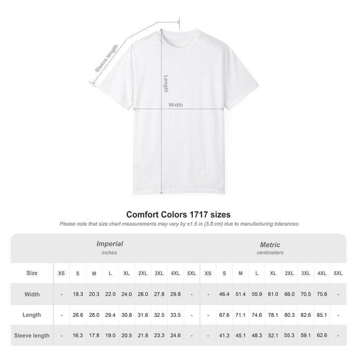 The Great Cowduction™ 2 Sided Heavyweight Garment-Dyed T-Shirt Cosmic Curiosities Archive – Case File 001 - Mahannah&