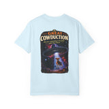 The Great Cowduction™ 2 Sided Heavyweight Garment-Dyed T-Shirt Cosmic Curiosities Archive – Case File 001 - Mahannah's Sci-fi Universe