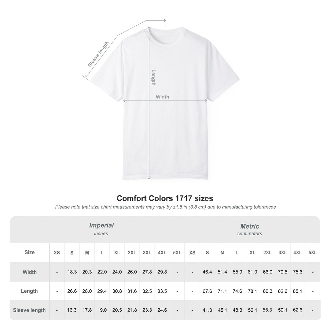 The Great Cowduction™ 2 Sided Heavyweight Garment-Dyed T-Shirt Cosmic Curiosities Archive – Case File 001 - Mahannah&