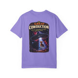The Great Cowduction™ 2 Sided Heavyweight Garment-Dyed T-Shirt Cosmic Curiosities Archive – Case File 001 - Mahannah's Sci-fi Universe
