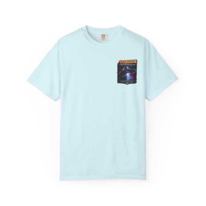 The Great Cowduction™ 2 Sided Heavyweight Garment-Dyed T-Shirt Cosmic Curiosities Archive – Case File 