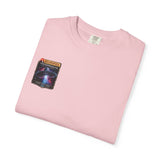 The Great Cowduction™ 2 Sided Heavyweight Garment-Dyed T-Shirt Cosmic Curiosities Archive – Case File 001 - Mahannah's Sci-fi Universe