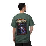 The Great Cowduction™ 2 Sided Heavyweight Garment-Dyed T-Shirt Cosmic Curiosities Archive – Case File 001 - Mahannah's Sci-fi Universe