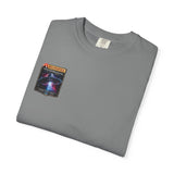 The Great Cowduction™ 2 Sided Heavyweight Garment-Dyed T-Shirt Cosmic Curiosities Archive – Case File 001 - Mahannah's Sci-fi Universe