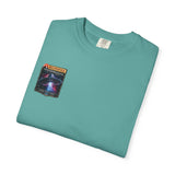 The Great Cowduction™ 2 Sided Heavyweight Garment-Dyed T-Shirt Cosmic Curiosities Archive – Case File 001 - Mahannah's Sci-fi Universe