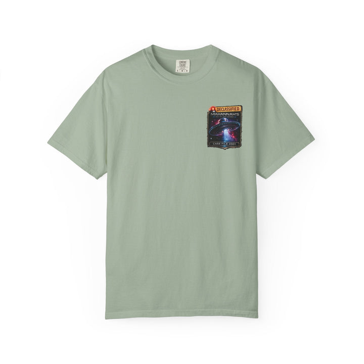The Great Cowduction™ 2 Sided Heavyweight Garment-Dyed T-Shirt Cosmic Curiosities Archive – Case File 